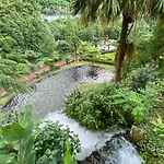 木屋 Ribeira Do Guilherme - Watermill House Botanic Garden *