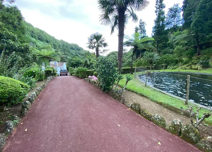Ribeira Do Guilherme - Watermill House Botanic Garden Σαλέ *
