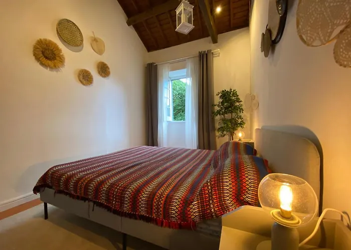 Σαλέ Ribeira Do Guilherme - Watermill House Botanic Garden *