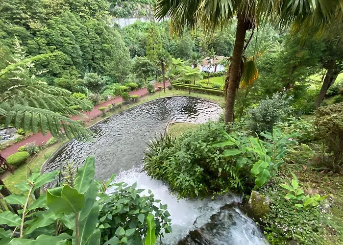 Horská chata Ribeira Do Guilherme - Watermill House Botanic Garden *